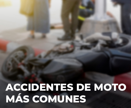 Lee más sobre el artículo Accidentes de moto más comunes. ¿Por qué ocurren?
